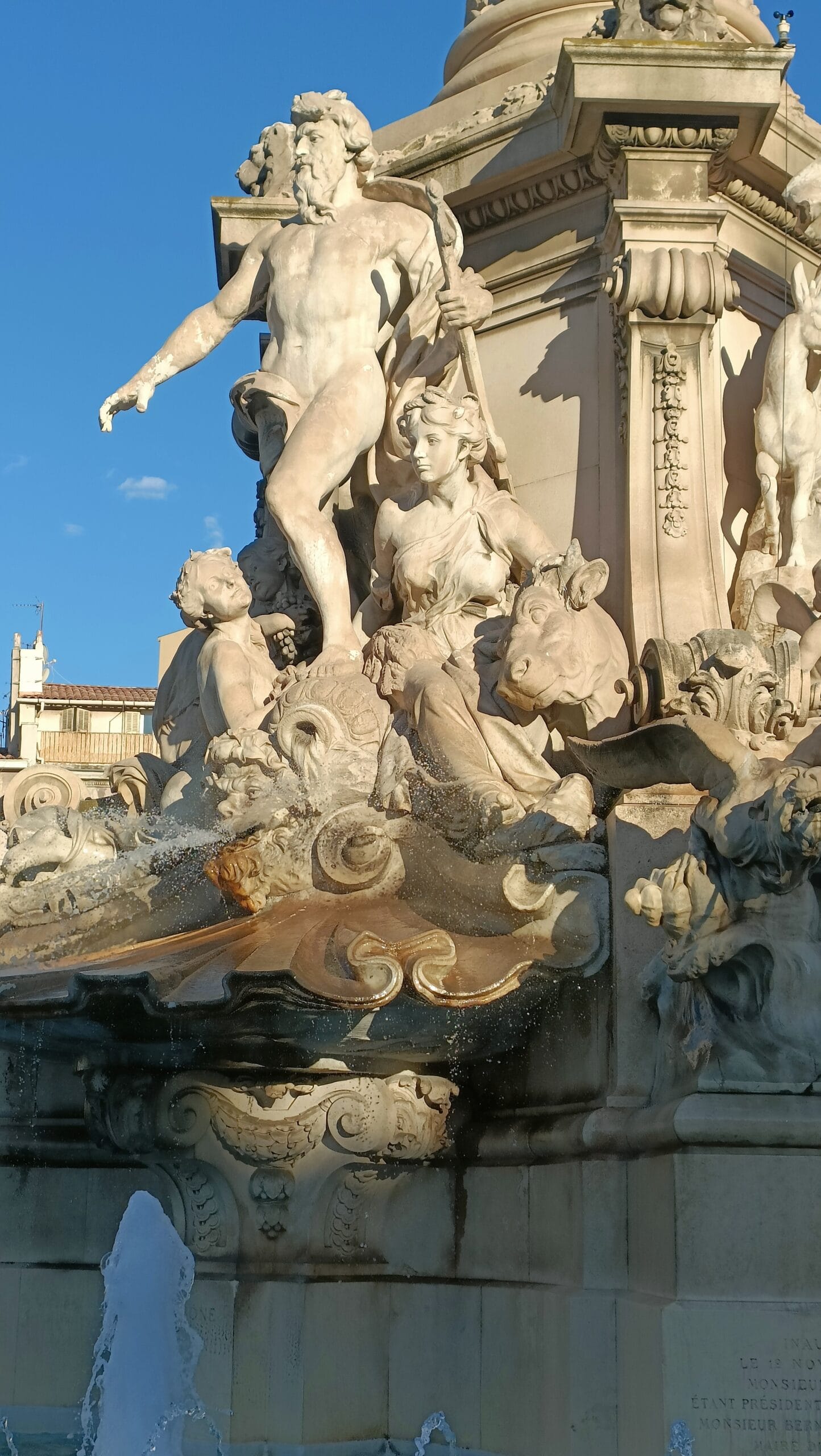 Les fontaines : monuments historiques