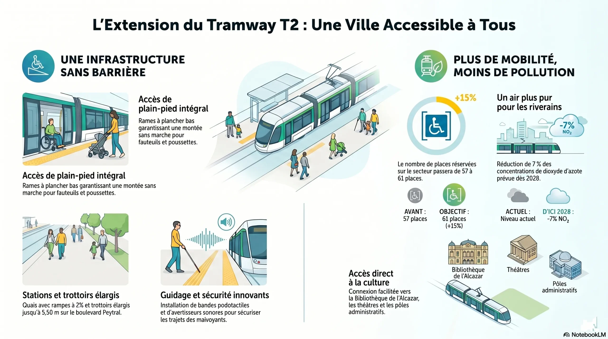 Le tramway, un accélérateur de liberté pour tous.